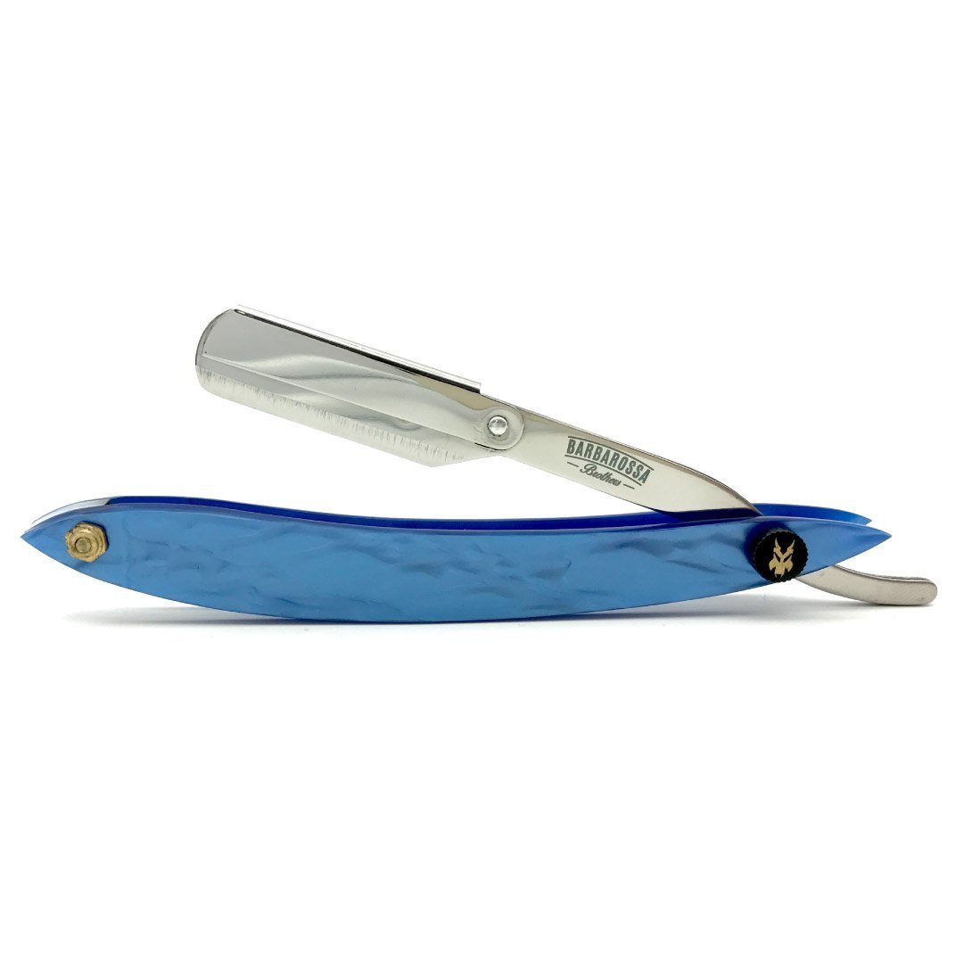 The Admiral in Blue with silver blade shavette (4833390493784)