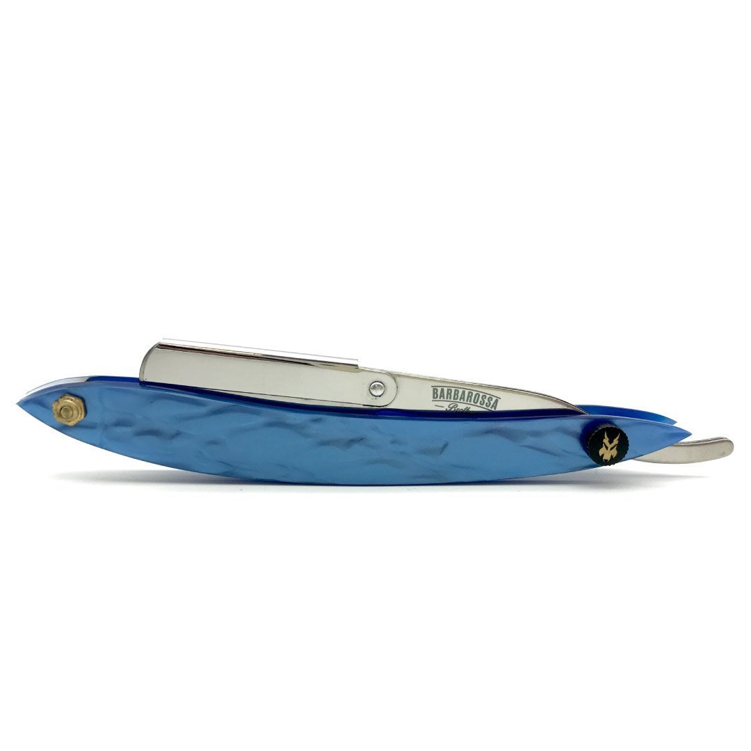 The Admiral in Blue with silver blade shavette (4833390493784)