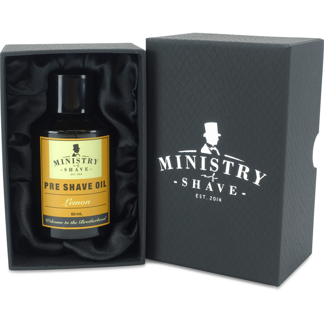 Ministry of Shave Lemon Pre Shave Oil- 60ml - Ministry Of Shave (8430622723)