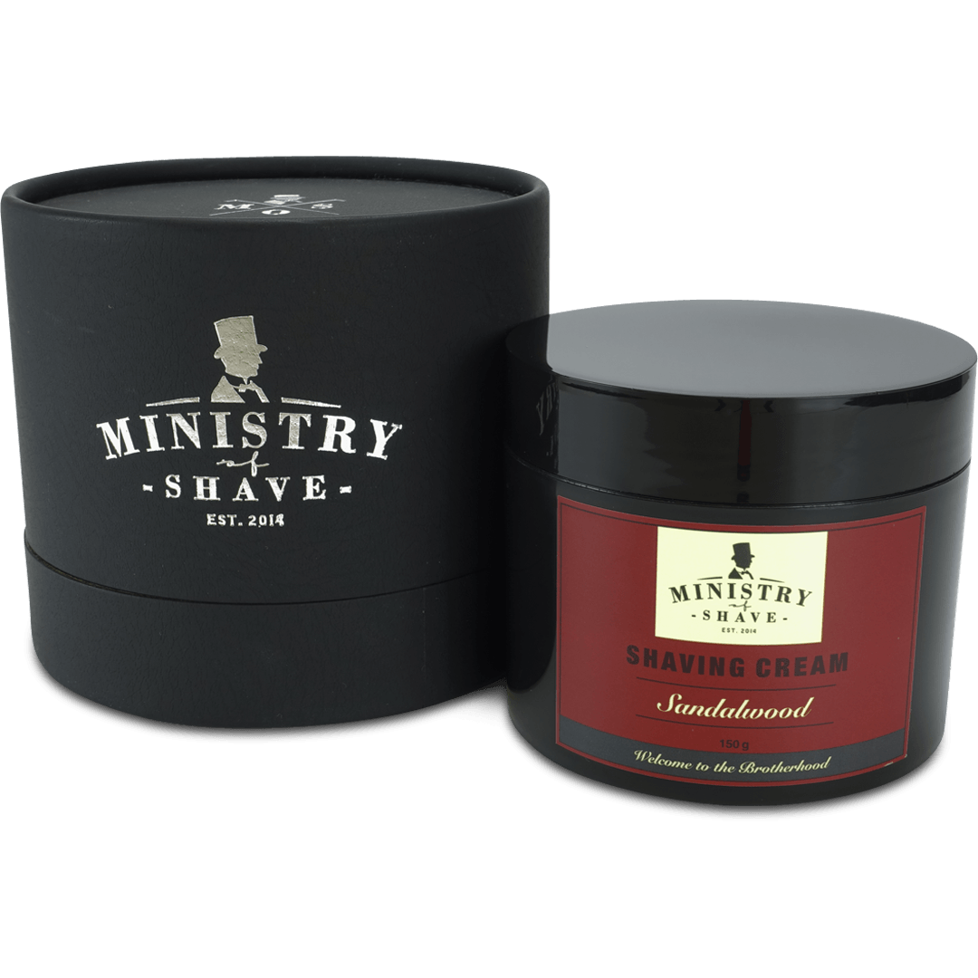 Ministry of Shave Sandelwood Shaving Cream- 150gm - Ministry Of Shave (8430653763)