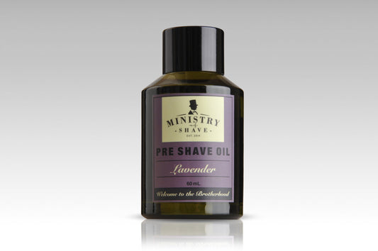 Ministry of Shave Lavender Pre Shave Oil- 60ml - Ministry Of Shave (8430614019)