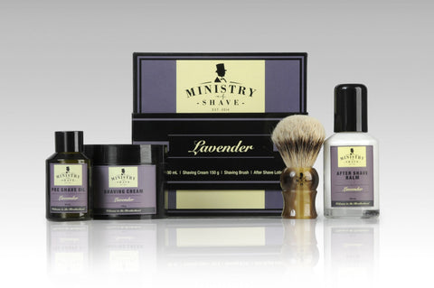 Ministry of Shave Lavender Shaving Collection