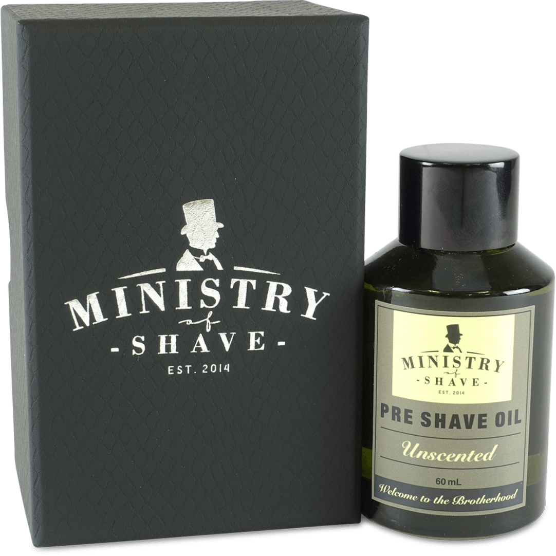 Ministry of Shave Unscented Pre Shave Oil- 60ml - Ministry Of Shave (8430620163)