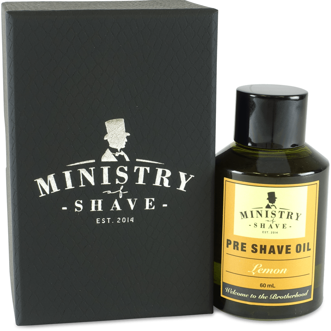 Ministry of Shave Lemon Pre Shave Oil- 60ml - Ministry Of Shave (8430622723)