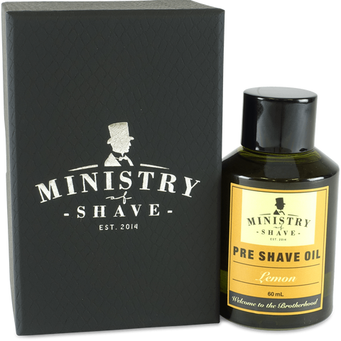Ministry of Shave Lemon Pre Shave Oil- 60ml