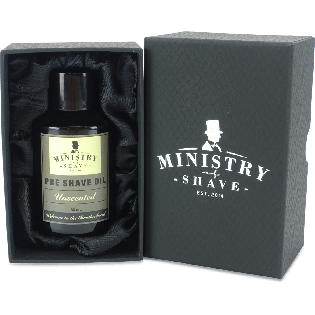 Ministry of Shave Unscented Pre Shave Oil- 60ml - Ministry Of Shave (8430620163)