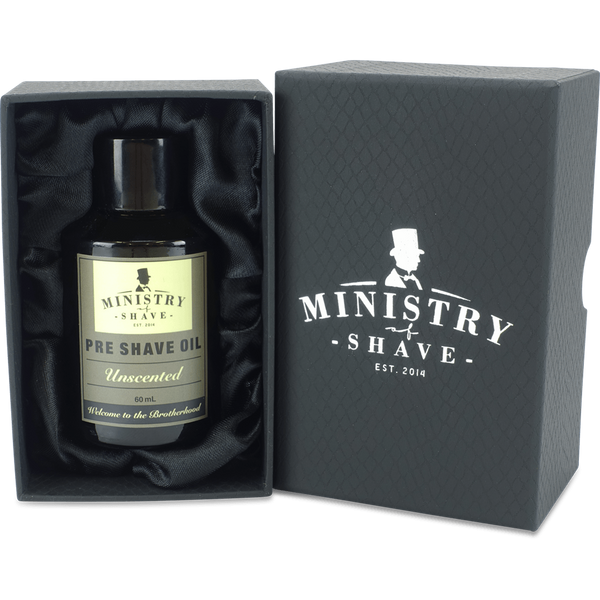 Ministry of Shave Unscented Pre Shave Oil- 60ml - Ministry Of Shave (8430620163)