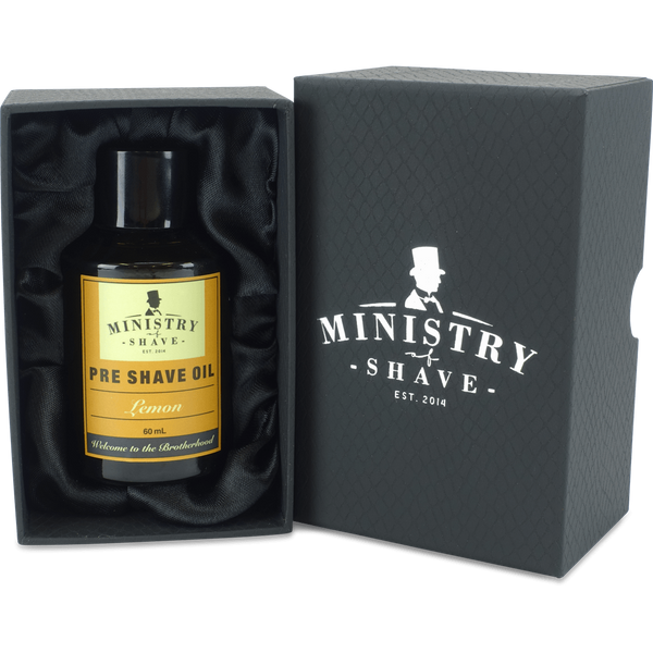 Ministry of Shave Lemon Pre Shave Oil- 60ml - Ministry Of Shave (8430622723)