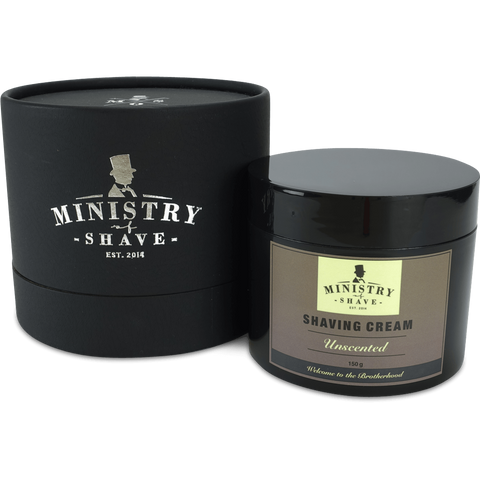 Ministry of Shave Unscented Shaving Cream- 150gm