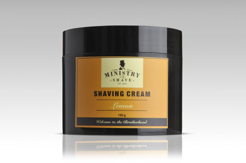 Ministry of Shave Lemon Shaving Cream- 150gm