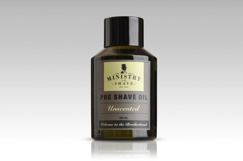 Ministry of Shave Unscented Pre Shave Oil- 60ml
