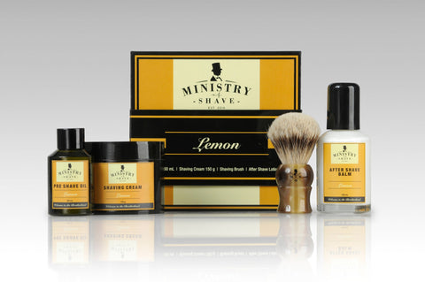 Ministry of Shave Lemon Shaving Collection